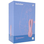 Satisfyer Threesome 1 Silicone Vibrator with Three Motors Targeted Stimulation > Sex Toys For Ladies > Clitoral Vibrators and Stimulators