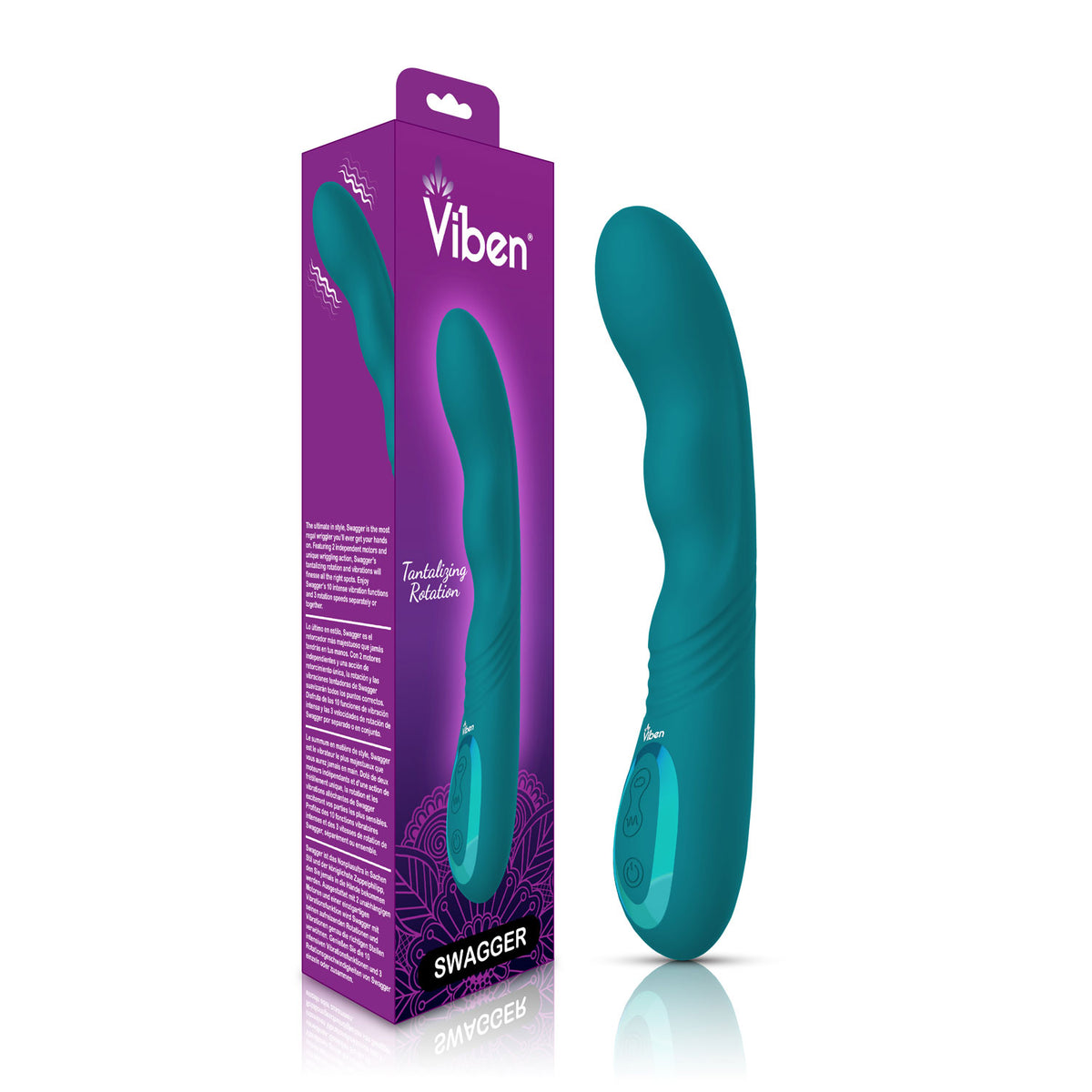 Viben Swagger Ocean Rotating G-Spot Vibrator > Sex Toys For Ladies > G-Spot Vibrators