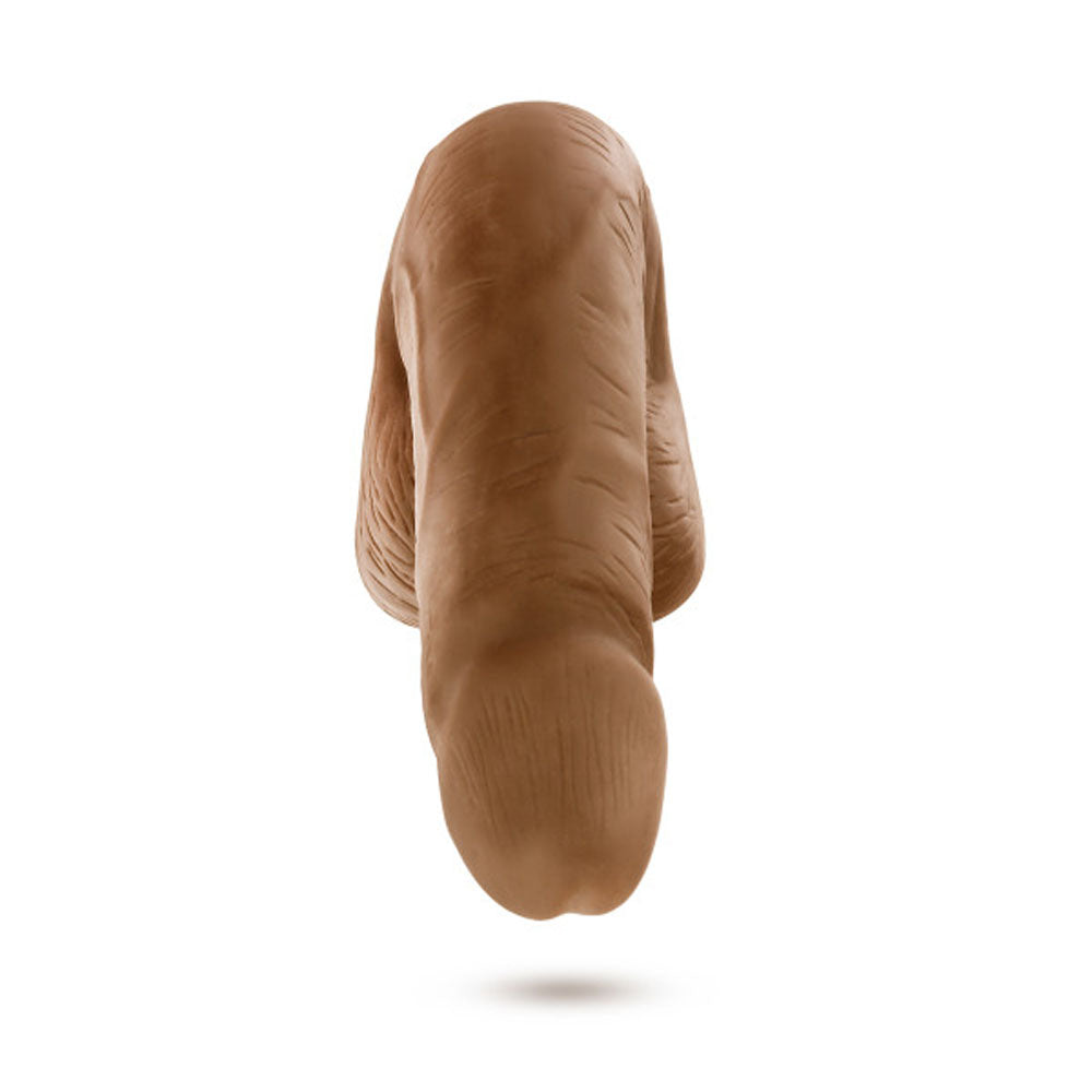 Performance 5 Inch Mocha Packer Realistic Soft Adult Toy Beige Packers