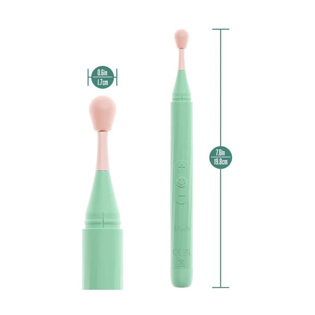 Blush Sage (Green) – Luxury Oscillating Wand Vibrator > Vibrators > Ladies > Clitoral Vibrators and Stimulators