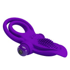 Vibrant Silicone Rabbit Cock Ring – Vibrating Penis Ring > Sex Toys > Couples Toys