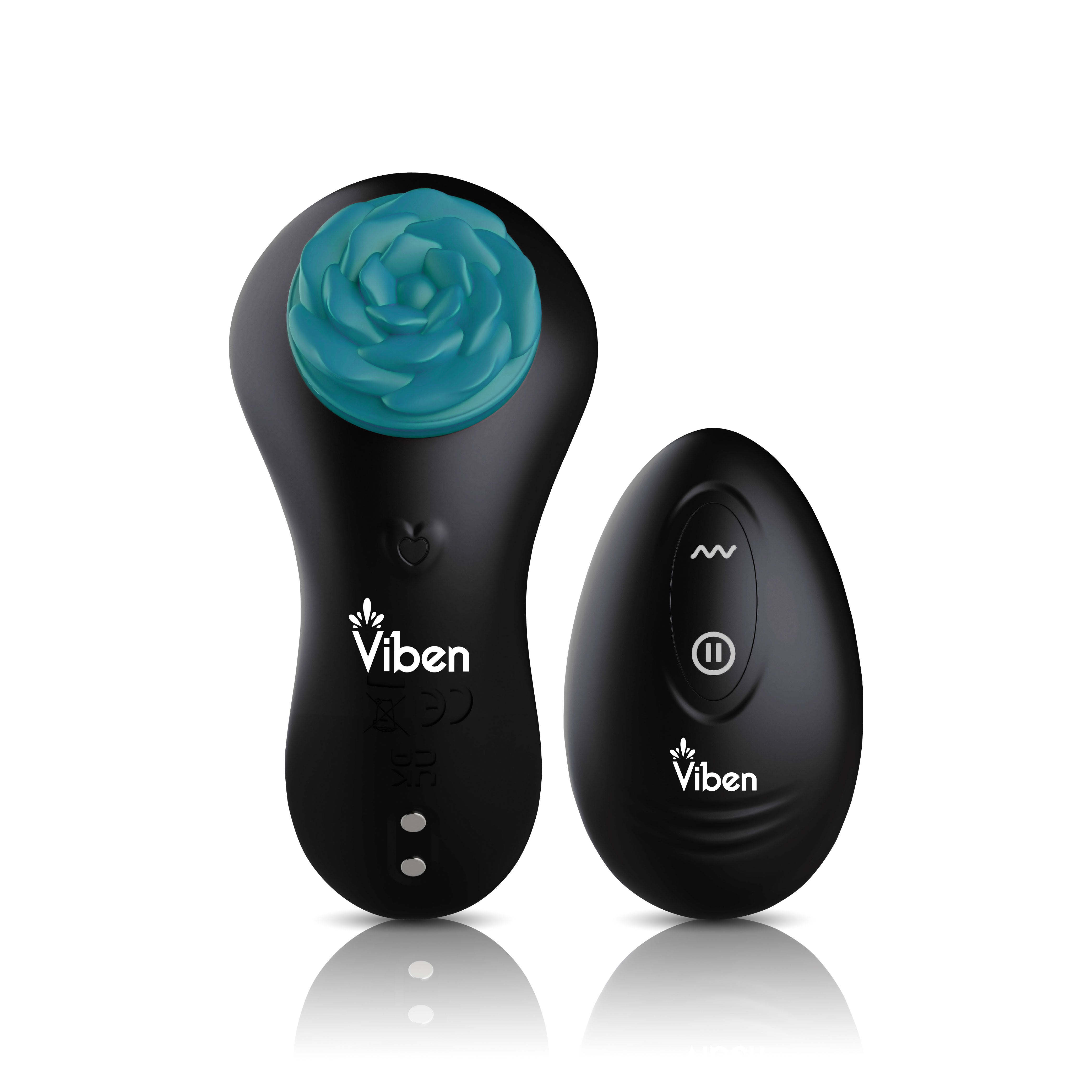 Secret Seduction Remote Panty Vibrator with Magnetic Flower Panty Vibrators