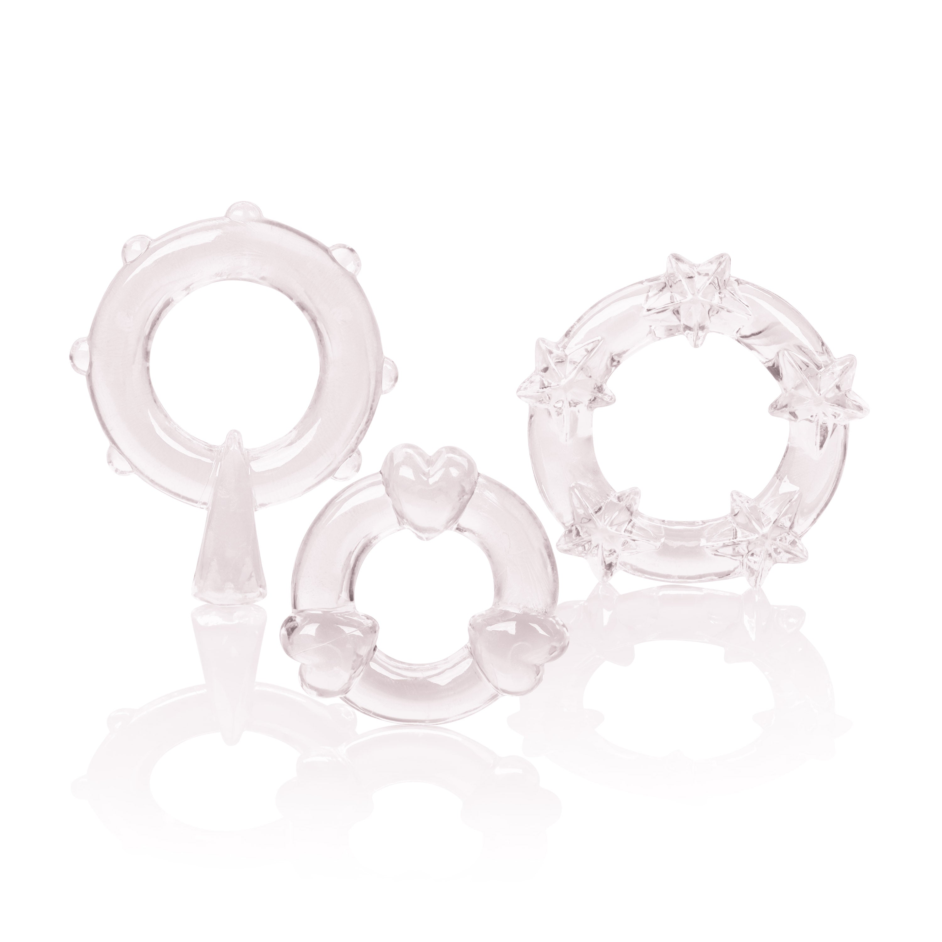 Magic Blue C-Rings Adult Intimacy Toy for Enhanced Performance COCK RING Set