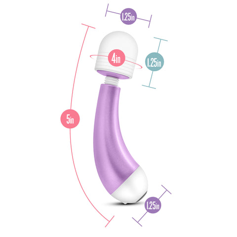 Noje Delite Wisteria Petite Rechargeable Personal Massager Electric Massager