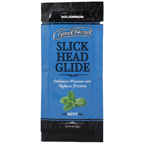 Goodhead Mint Slick Head Glide Single Use Personal Lubricant Default Title Flavoured Lube