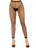 Leg Avenue Industrial Net Footless Tights Black One Size > Clothes > Hosiery > Pantyhose & Tights