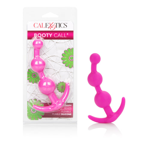 Booty Call Booty Rocker Flexible Silicone Adult Intimacy Toy Pink Butt Plugs