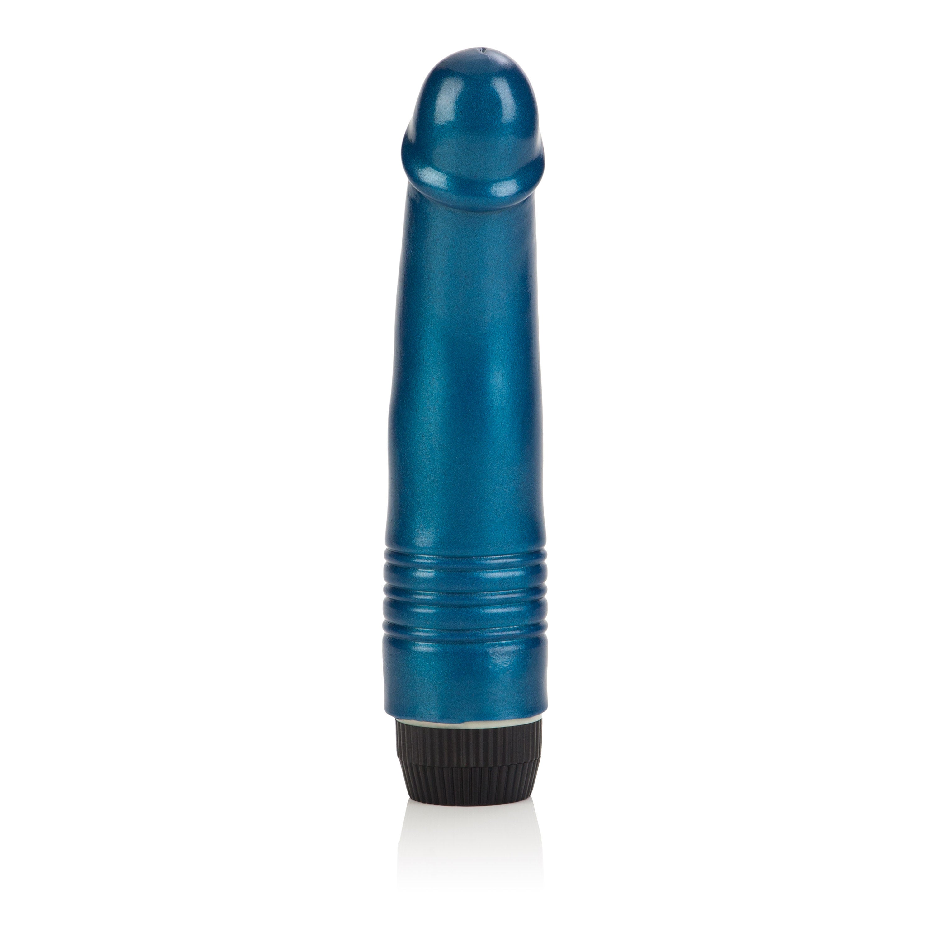 Midnight G Spot Vibrator 6.75 Inch Soft Flexible Jelly Toy DONGS Vibrating