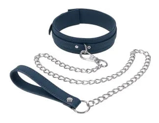 Signature Twilight Tease Silicone Collar With Detachable Leash