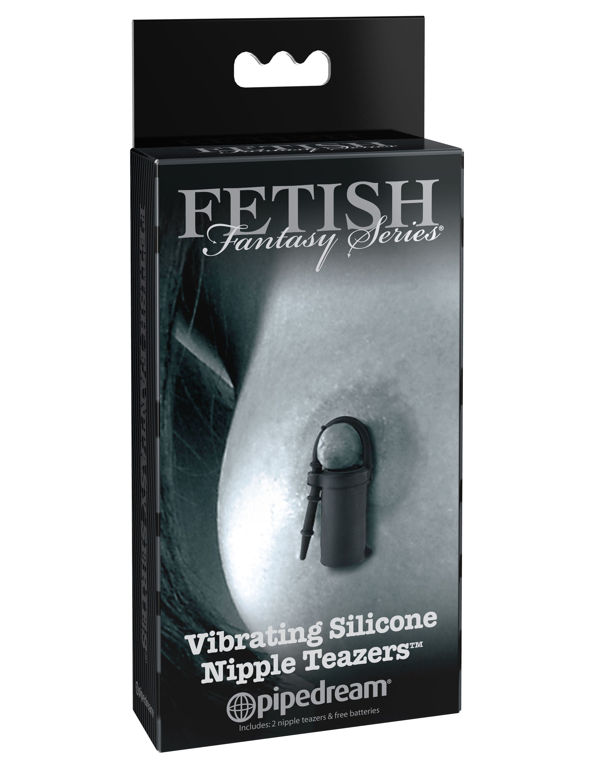 Fetish Fantasy Limited Edition Vibrating Silicone Nipple Teasers – Vibrating Silicone Nipple Teasers Nipple Clips