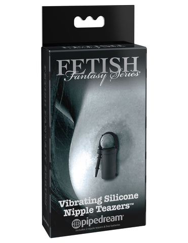 Fetish Fantasy Limited Edition Vibrating Silicone Nipple Teasers – Vibrating Silicone Nipple Teasers Nipple Clips