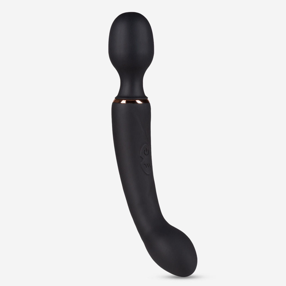Lush Gia (Black) – Dual-Ended Vibrator > Sex Toys > Massage Wands Main image