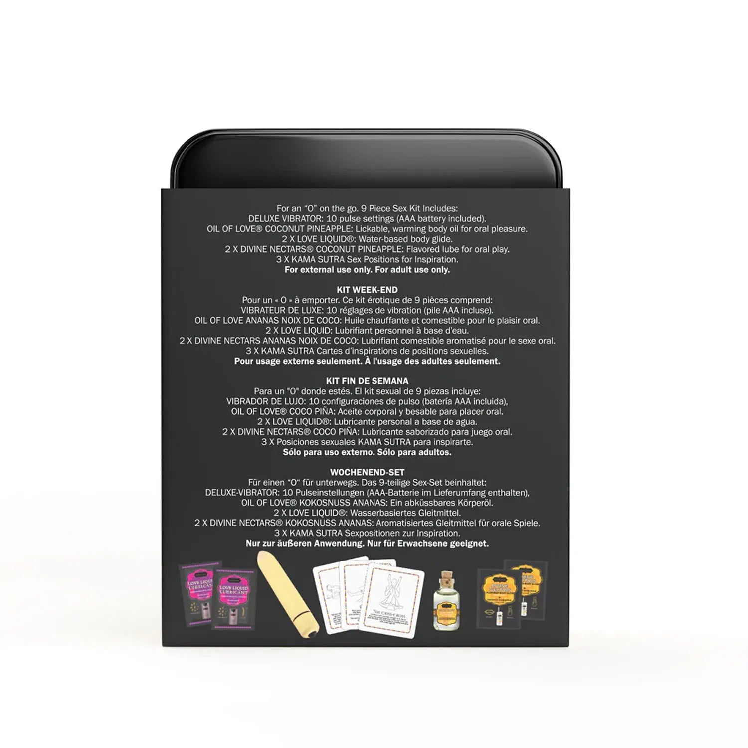 Vibe Weekender Kit – Luxury Mini Vibe with 10 Vibration Settings Kit > Sex Toys > Sex Kits