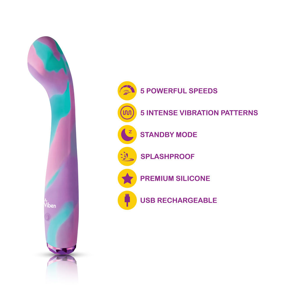 Viben Devotion G-Spot Massager Unicorn Silicone Vibrator > Sex Toys For Ladies > G-Spot Vibrators