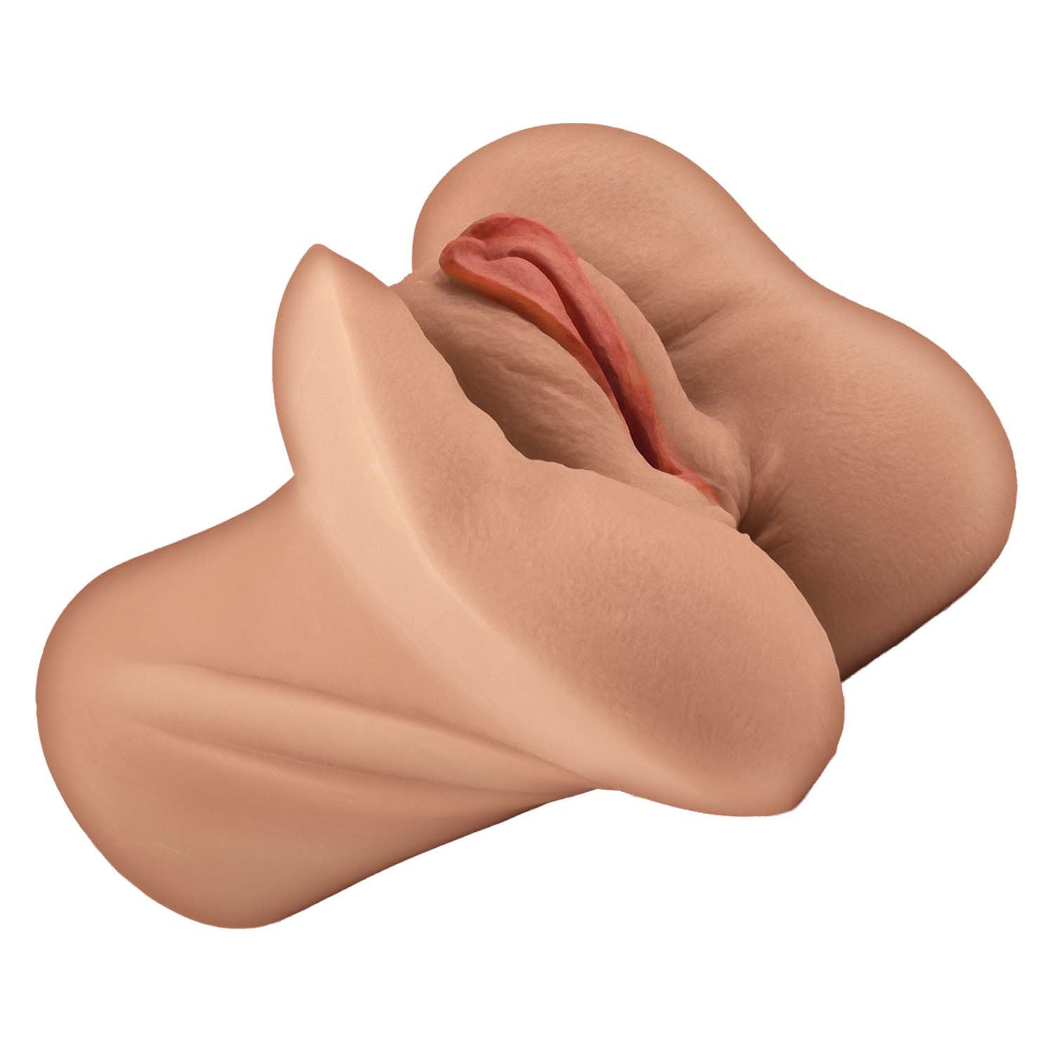 Nasstoys Always Horny Melissa Pussy and Ass Masturbator Brown Brown > Sex Toys For Men > Masturbators > Manual