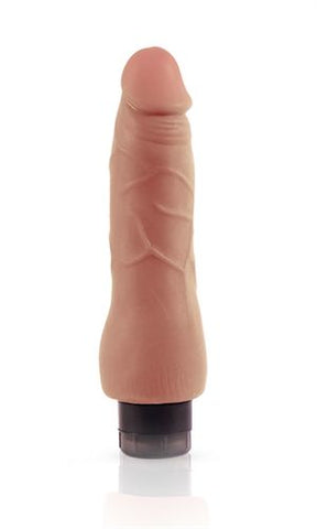 Tomas The Latin Collection Realistic Dual Density Silicone Toy Beige DONGS Vibrating