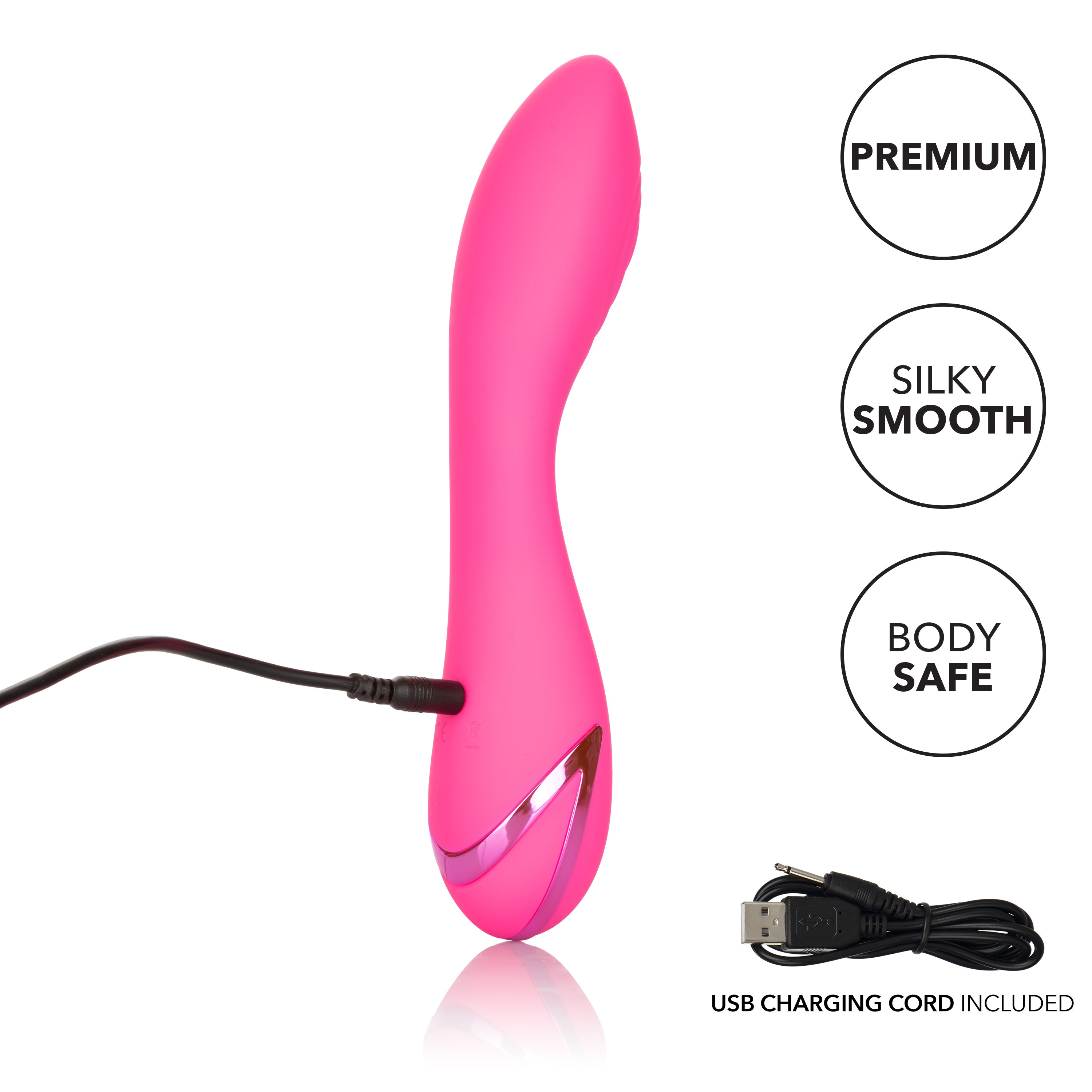 California Dreaming Surf City Centerfold Silicone Vibrator with 3 Speeds and 10 Vibration Functions > Vibrators > Standard Vibrators