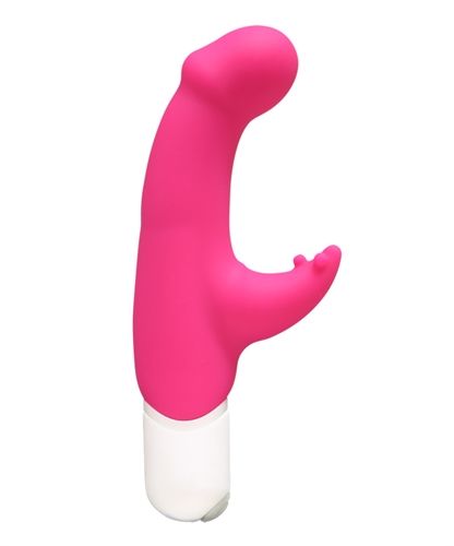 Joy Mini Vibrator Pink Wireless G-Spot and Clitoral Stimulator Pink VIBRATORS-RABBIT