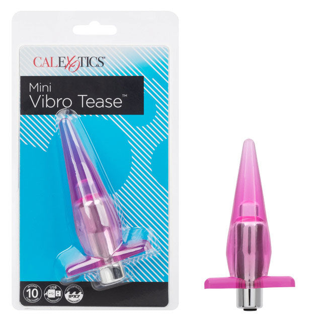 Mini Vibro Tease Slender Probe Pink Adult Intimacy Toy ANAL TOYS
