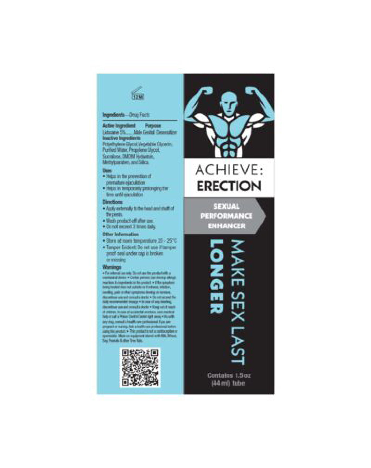 Achieve: Erection - Ultimate Performance Formula 60 Capsules ENHANCERS