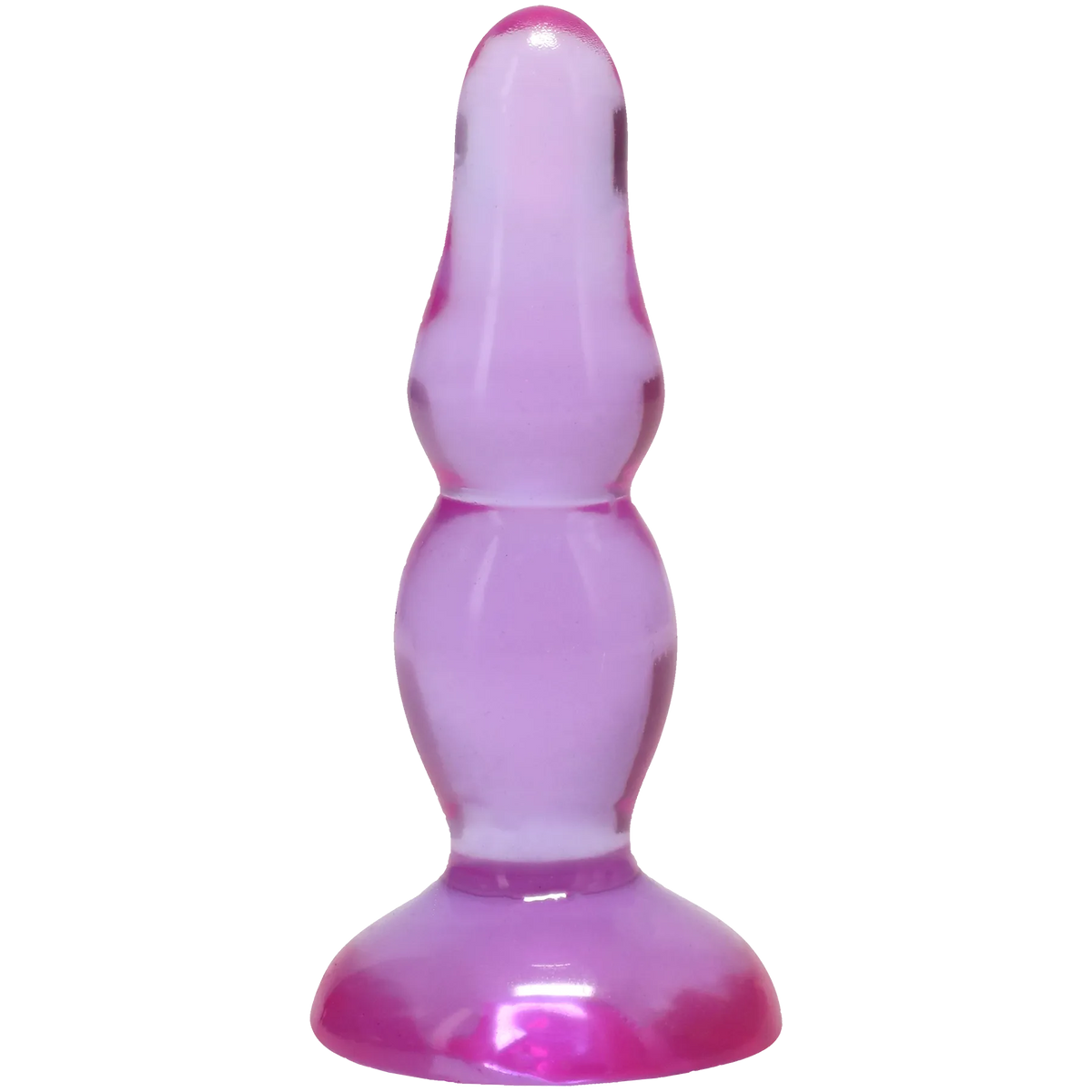 Crystal Jellies Novice Pop Plug 4 Inch > Anal Range > Butt Plugs
