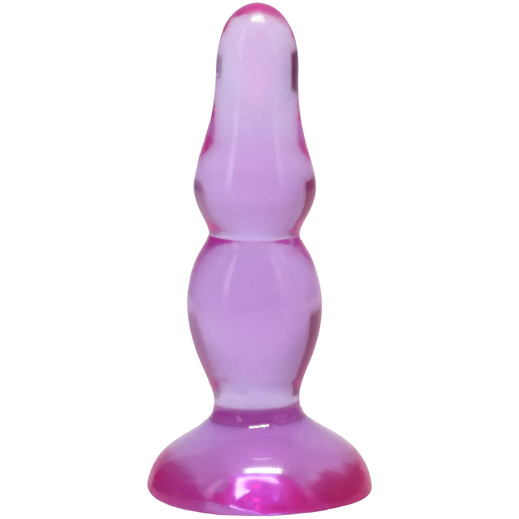 Crystal Jellies Novice Pop Plug 4 Inch > Anal Range > Butt Plugs