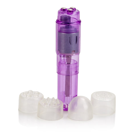 Berman Athena Waterproof Mini Massager with Four Soft Tips Pink Electric Massager