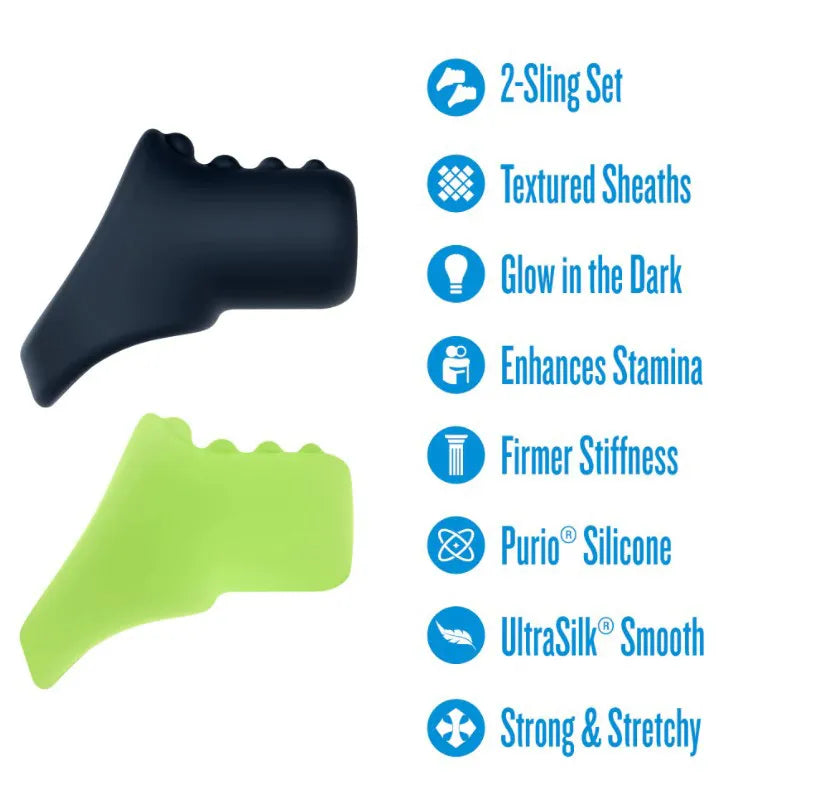 Performance Plus Flare Premium 2-Sling Set – Support and Stamina Enhancement Device > Cock Ring > Sling