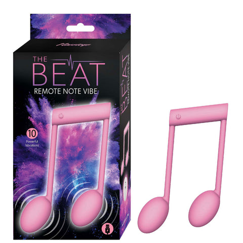 Nasstoys The Beat Remote Note Vibe Black Clitoral Vibrator Vibrators