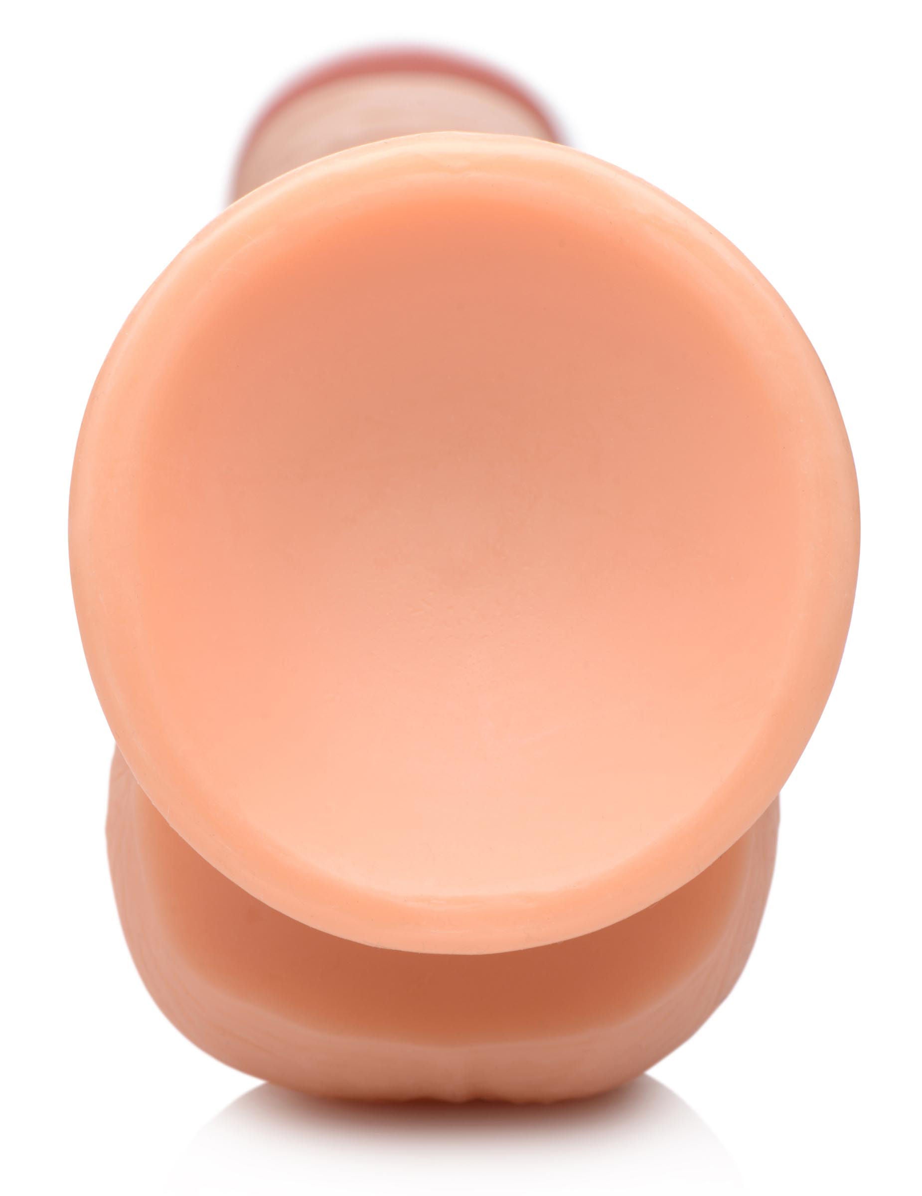 Long Logan 10 Inch Light Dildo With Balls – Body-Safe Suction Cup Dildo > Dildos > Large Dildos