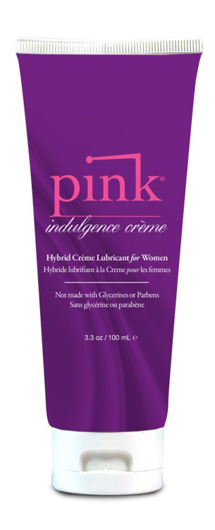 Pink Indulgence Hybrid Lubricant Cream for Women 3.3 Oz Speciality Lubricants