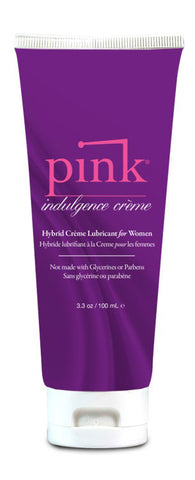 Pink Indulgence Hybrid Lubricant Cream for Women 3.3 Oz Speciality Lubricants