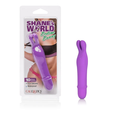 Shane's World Bedtime Bunny Pink Clitoral Vibrator with 10 Modes STIMULATORS