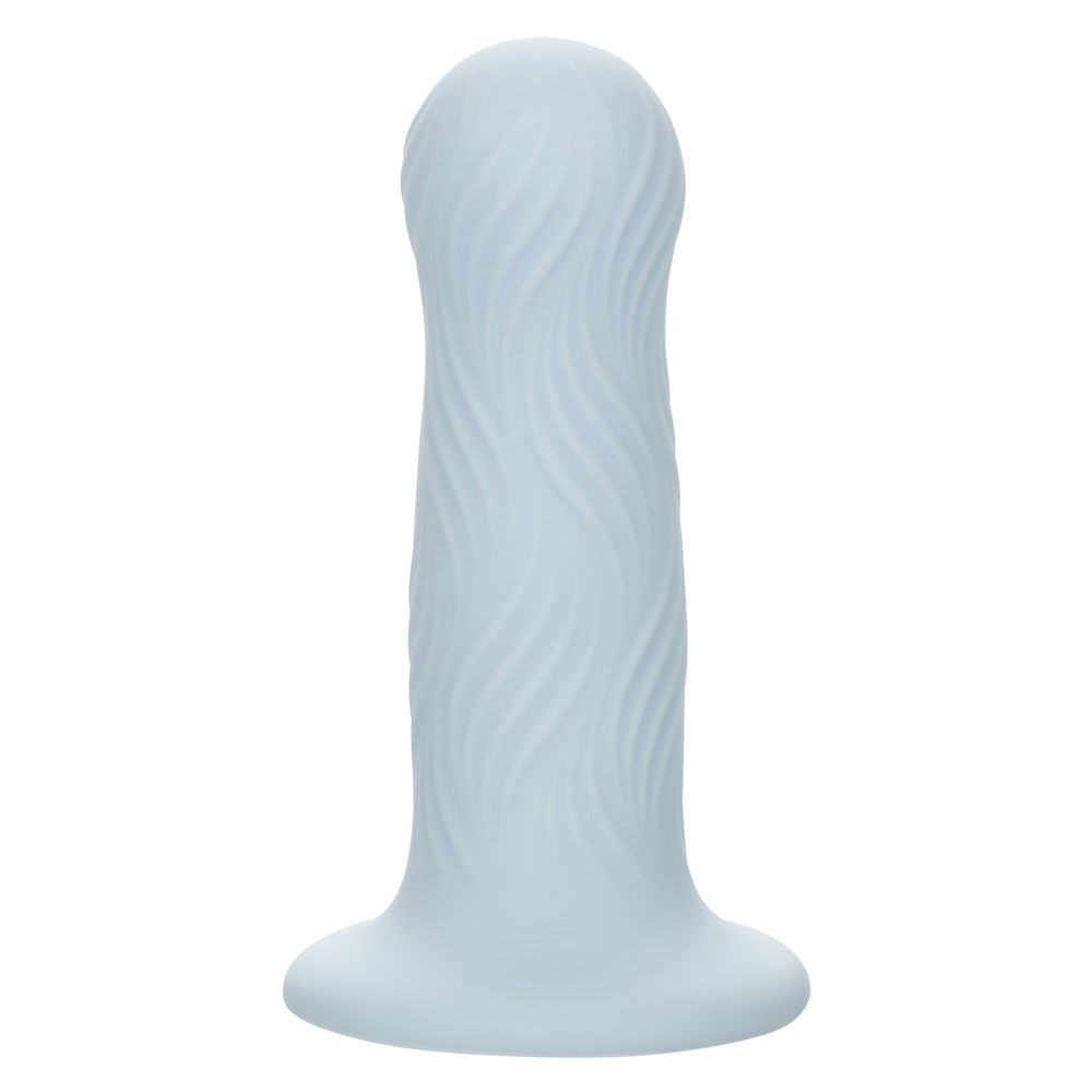 Wave Rider Blue Foam Probe with Wavy Texture for Pleasure Dongs Neutral