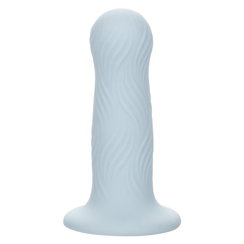 Wave Rider Blue Foam Probe with Wavy Texture for Pleasure Dongs Neutral