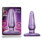 Small Cosmic Plug 4 Inch (Purple) – Soft Comfortable Anal Plug > Anal Range > Butt Plugs