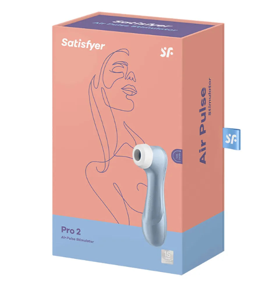 Satisfyer Pro 2 Generation 2 Air Pulse Vibrator Blue > Sex Toys For Ladies > Air Pulsation