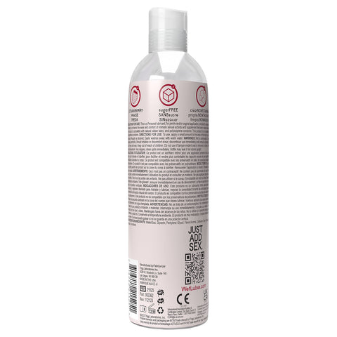 Wet Delicious Strawberry Flavored Water Based Oral Lubricant 4 Oz Default Title Oral Gels & Sprays