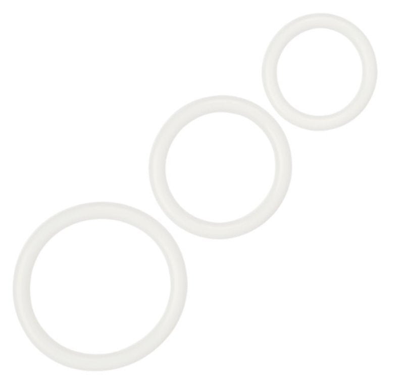 Tri-Rings Glow In The Dark – Erection Enhancer Rings 4cm - 6cm > Cock Ring > Sets
