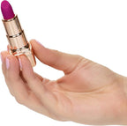 Hide and Play Lipstick Mini Massager Vibrator Purple Waterproof Rechargeable > Vibrators > Mini Vibrators