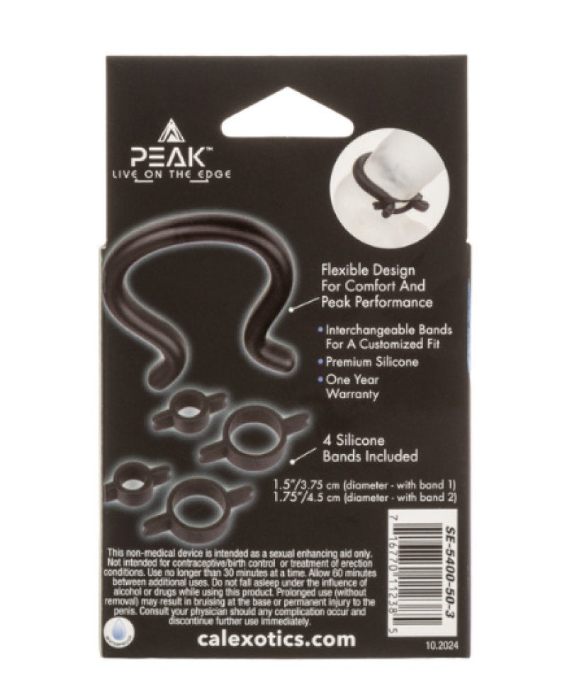 Peak Prolong Kit – Silicone Enhancer and Interchangeable Bands Kit > Cock Ring > Sets