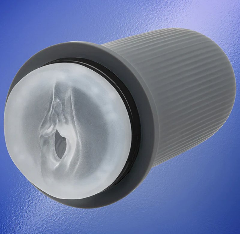 Milk Master Grip-N-Stroke (Grey) – Rechargeable Vibrating Masturbator
