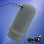 Milk Master Grip-N-Stroke (Grey) – Rechargeable Vibrating Masturbator