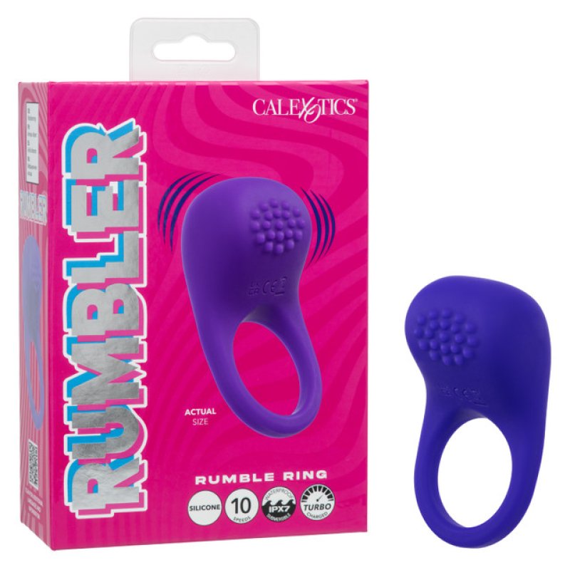 Rumbler Rumble Silicone Vibrator Ring With 10 Speeds > Sex Toys > Couples Toys