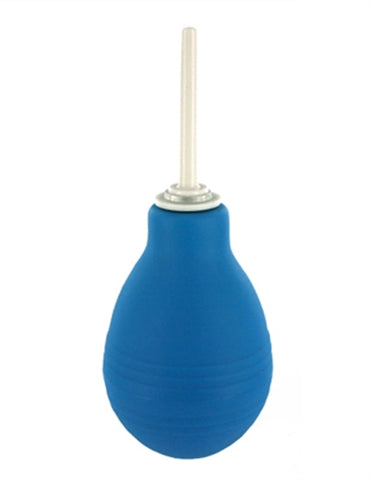 Clean Stream Travel Enema Bulb Kit For Personal Care Blue Douches