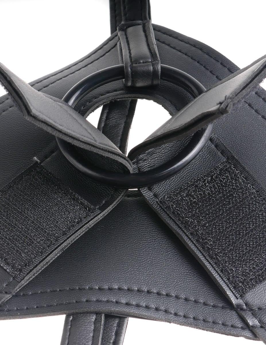 King Cock Strap-On Harness With 6-Inch Realistic Silicone Dong – Strap-On Dildo > Dildos > Strap On Harnesses