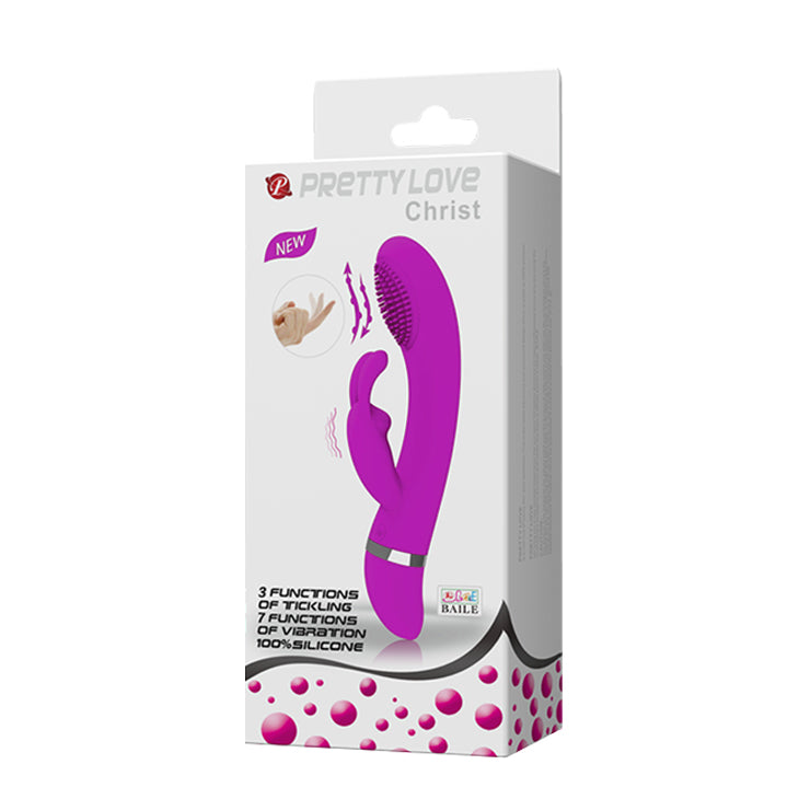 Pretty Love Christ Rabbit Vibrator 7.4 Inch Silicone Vibrator > Vibrators > Ladies > Rabbit