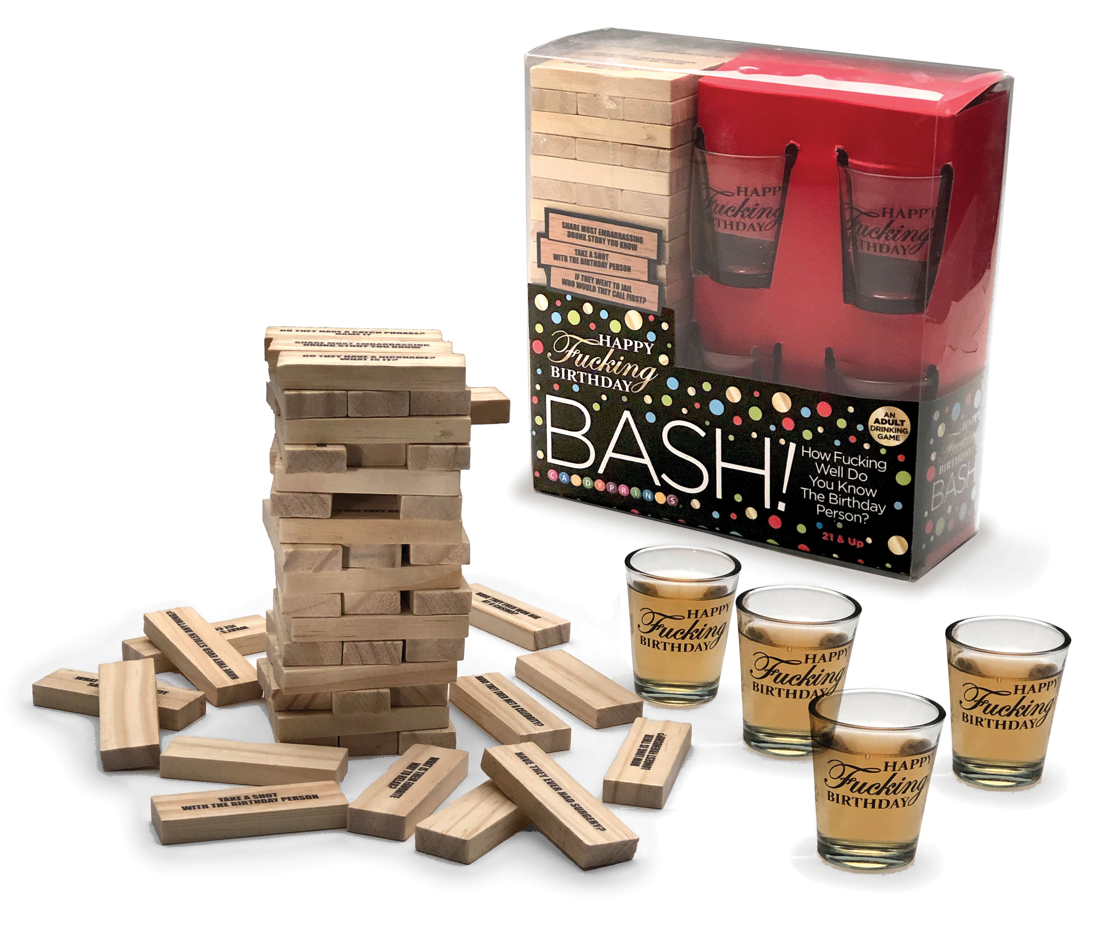Happy Birthday Bash Adult Drinking Party Game > Novelties > Games