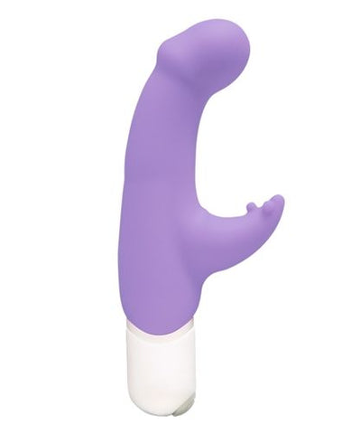 Joy Mini Vibrator Pink Wireless G-Spot and Clitoral Stimulator Purple VIBRATORS-RABBIT