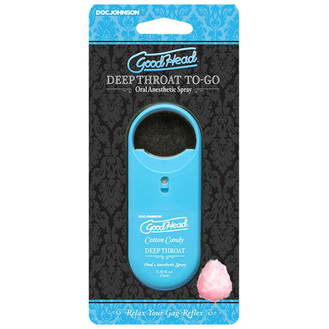 Goodhead Togo Deep Throat Spray Cotton Candy 9ml Default Title Oral Gels & Sprays